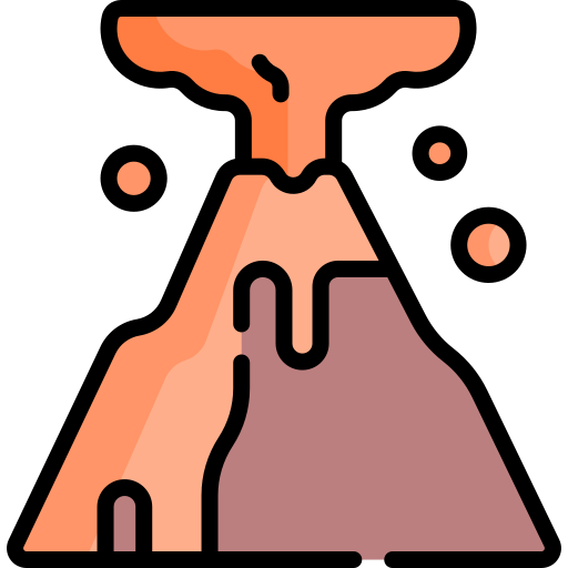 Volcano Special Lineal color icon