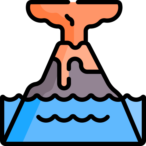 Volcano Special Lineal color icon