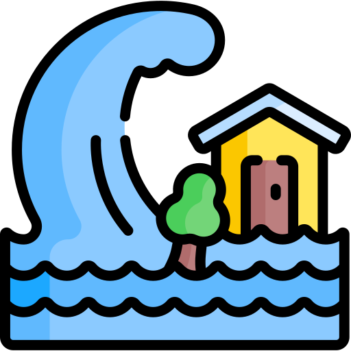 Tsunami - free icon