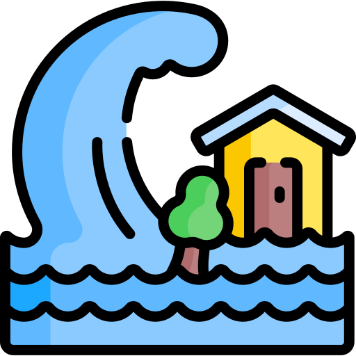 tsunami icono gratis