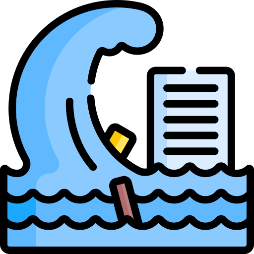 tsunami icono gratis