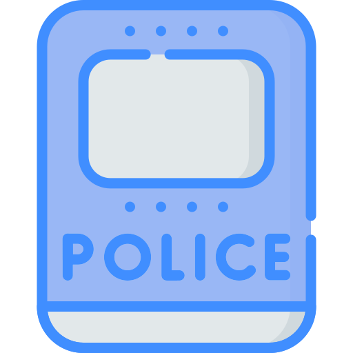 bouclier policier Icône gratuit bouclier policier Icône gratuit