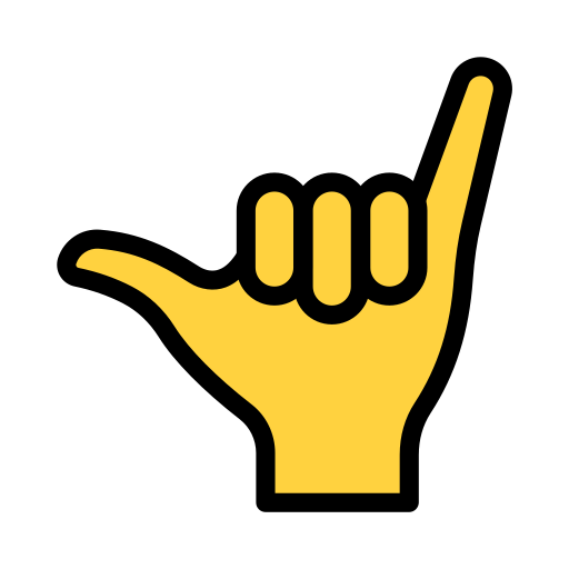 Aloha Free hands and gestures icons