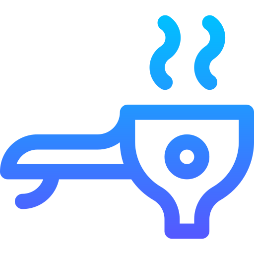 Incense burner Basic Gradient Lineal color icon