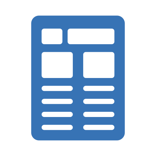 un journal Icône gratuit un journal Icône gratuit