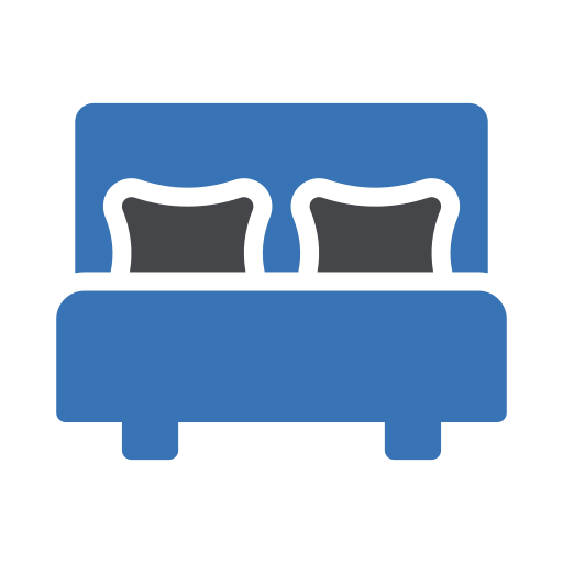 Double bed Generic Blue icon