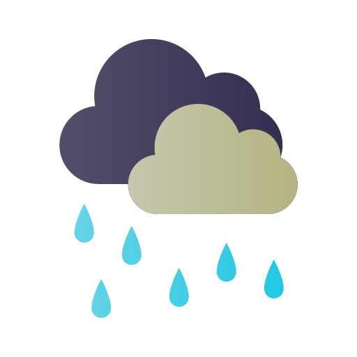 Rain Generic Flat icon