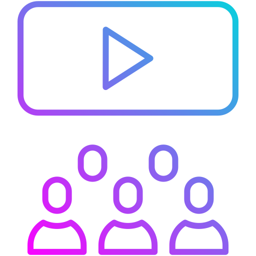 conférence vidéo Icône gratuit