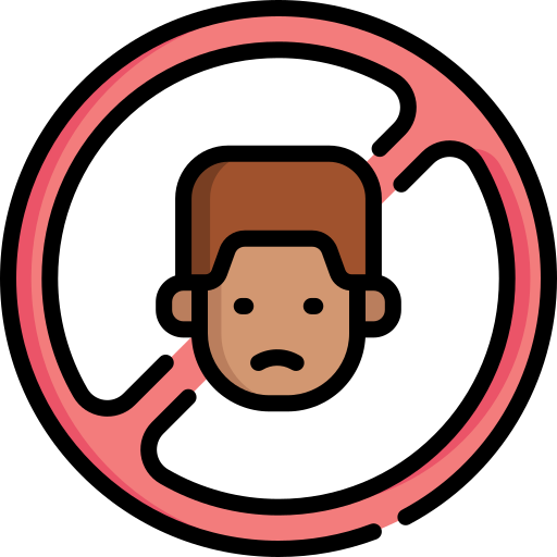 No racism Special Lineal color icon