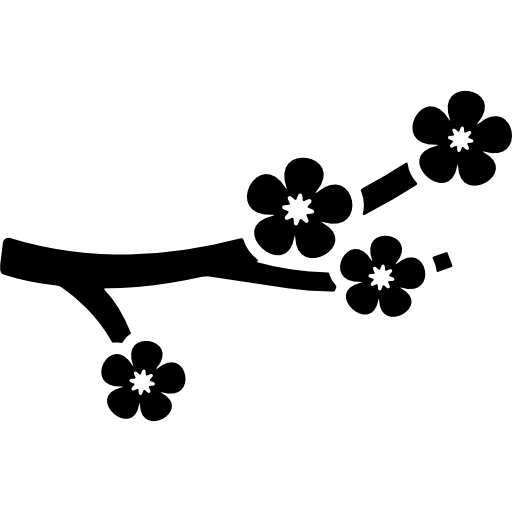 cherry blossom tree icon