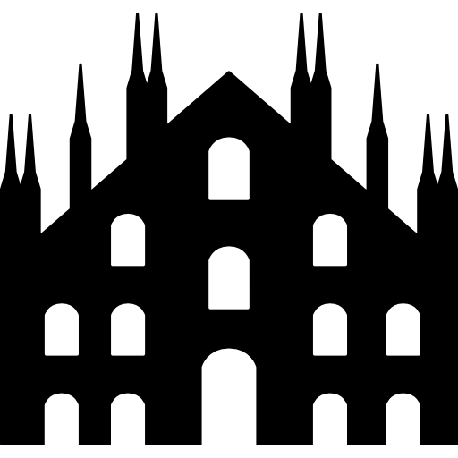 La Cathédrale De Milan Icons Gratuite