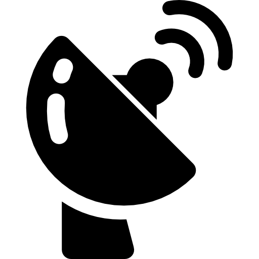 Satellite dish icon