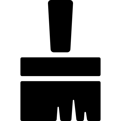 cepillo de pintura icono gratis