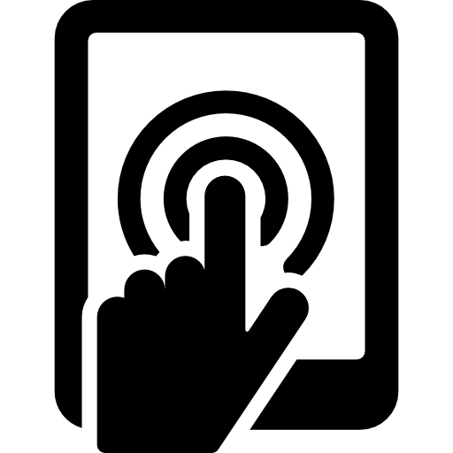 Écran tactile - Icônes la technologie gratuites