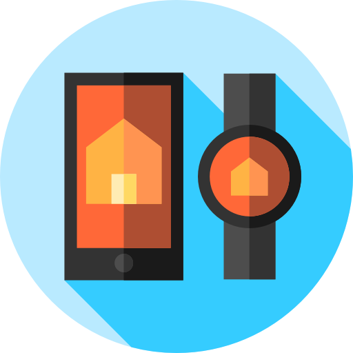 reloj inteligente icono gratis