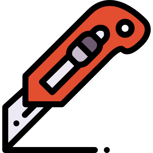 cortador icono gratis