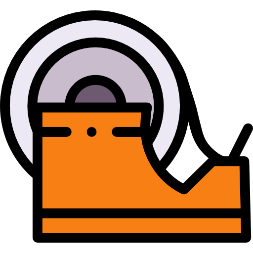 Tape free icon Tape free icon