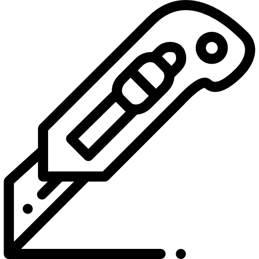 cortador icono gratis