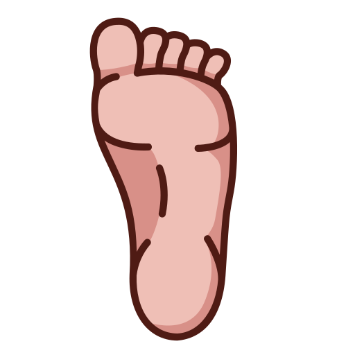 Foot Generic Outline Color icon