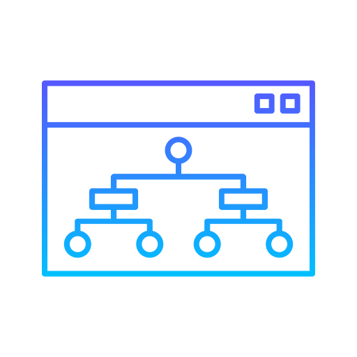 mapa del sitio icono gratis