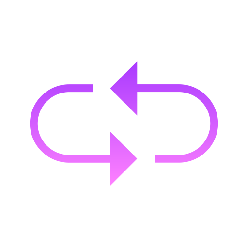 Synchronize Generic Flat Gradient Icon