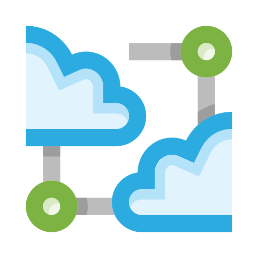 sincronización en la nube icono gratis