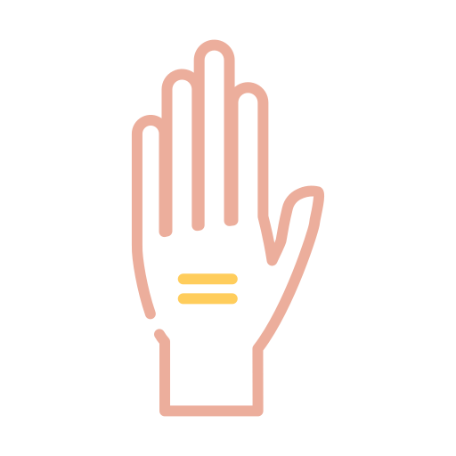 Hands up Generic Outline Color icon