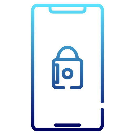 Padlock Generic Gradient icon