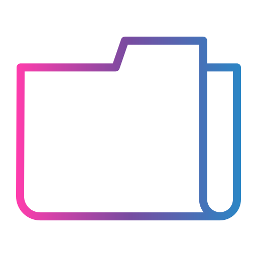 Folder Generic Gradient icon