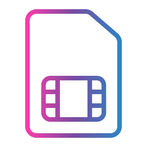 Sim card free icon
