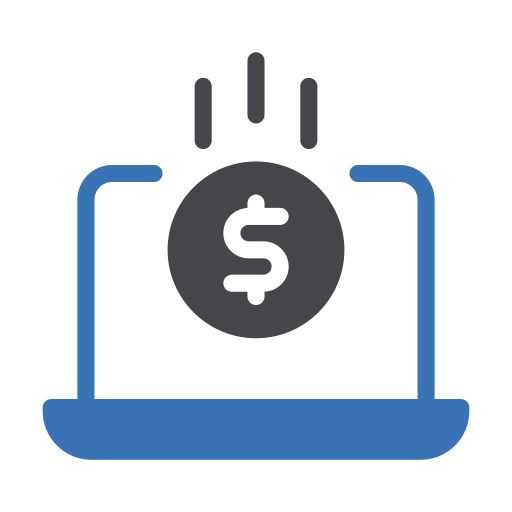 Online payment free icon