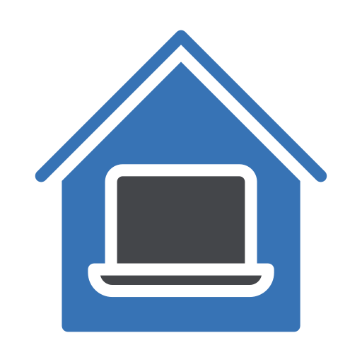 von zuhause aus arbeiten kostenlos Icon von zuhause aus arbeiten kostenlos Icon