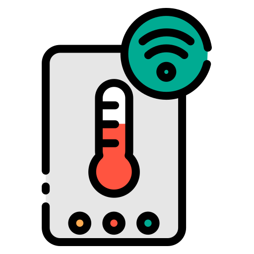 control de temperatura icono gratis