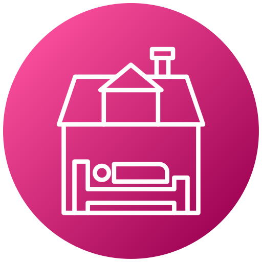 Accomodation Generic Flat Gradient icon