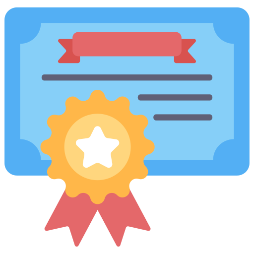certificat Icône gratuit certificat Icône gratuit