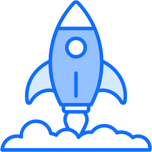 Rocket Generic Blue icon