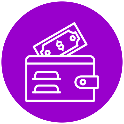 portefeuille Icône gratuit