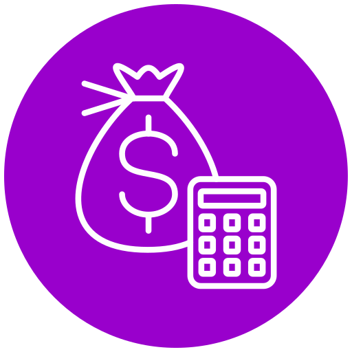 presupuesto icono gratis