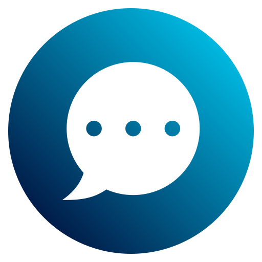 Chat Generic Flat Gradient icon