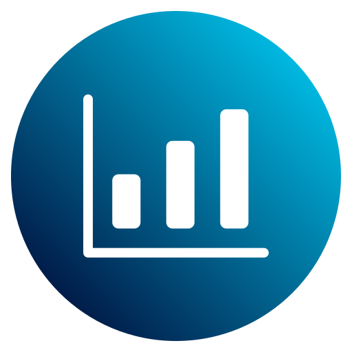 Statistics Generic Flat Gradient icon