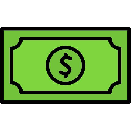 Currency Generic Outline Color icon