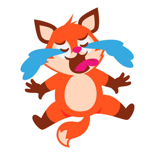Crying free sticker Crying free sticker