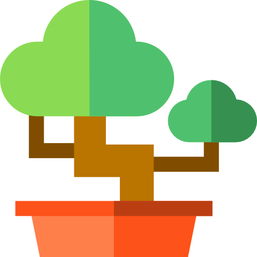 Bonsai Basic Straight Flat icon