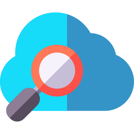 Cloud computing Basic Rounded Flat icon