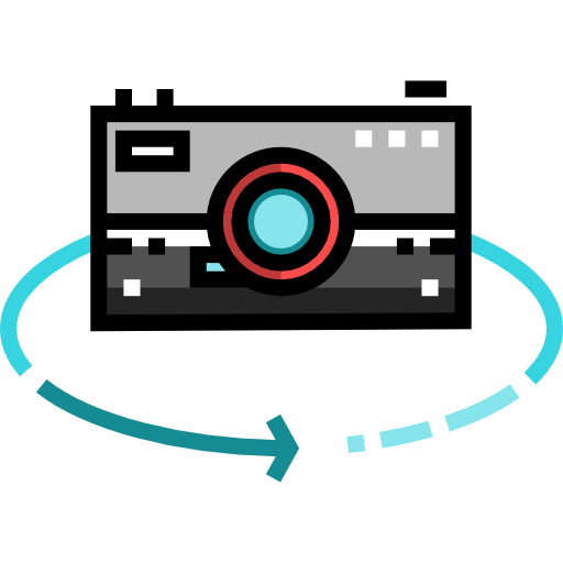 cámara fotográfica icono gratis