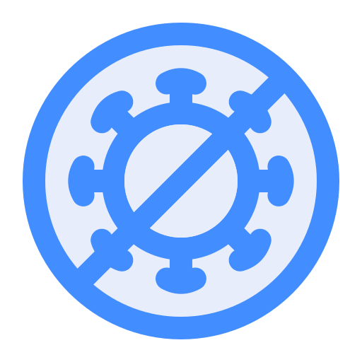 No virus - free icon