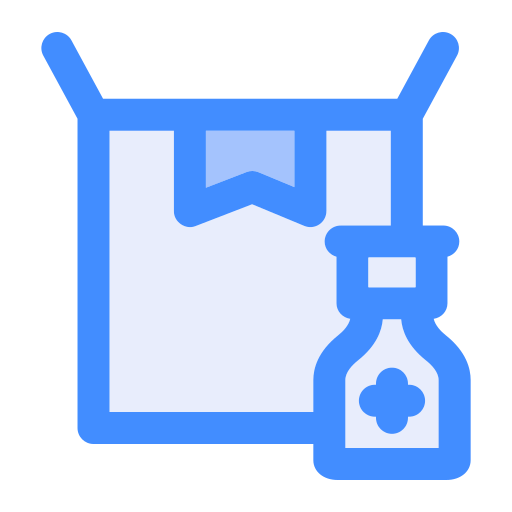 Package Generic Blue icon