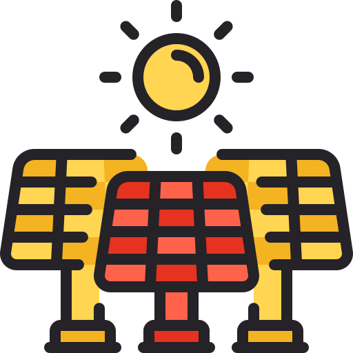 panel solar icono gratis