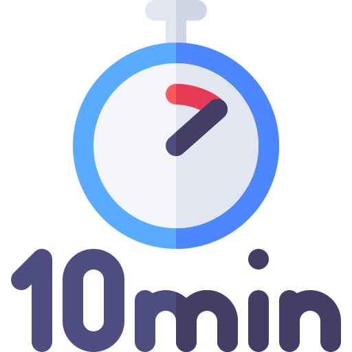 10 minutos icono gratis