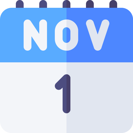 noviembre icono gratis